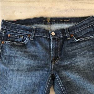 7 for all mankind bootcut jeans size 30